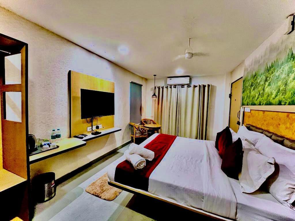 היידראבד Hotel Lake View Airport Zone מראה חיצוני תמונה